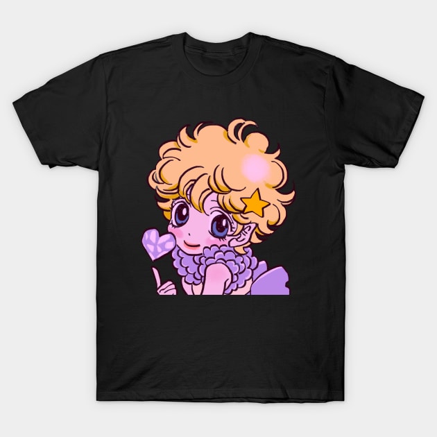 I draw pink vanilla mieux with a heart / sugar sugar rune T-Shirt by mudwizard